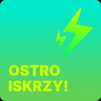 Naklejka — Ostro iskrzy!