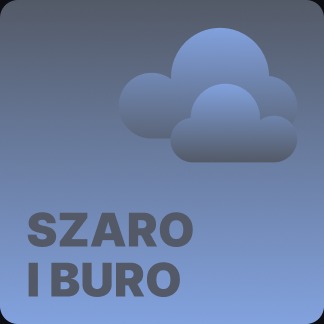 Naklejka — Szaro i buro